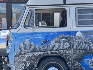 Antique Music Bus Stanley Idaho