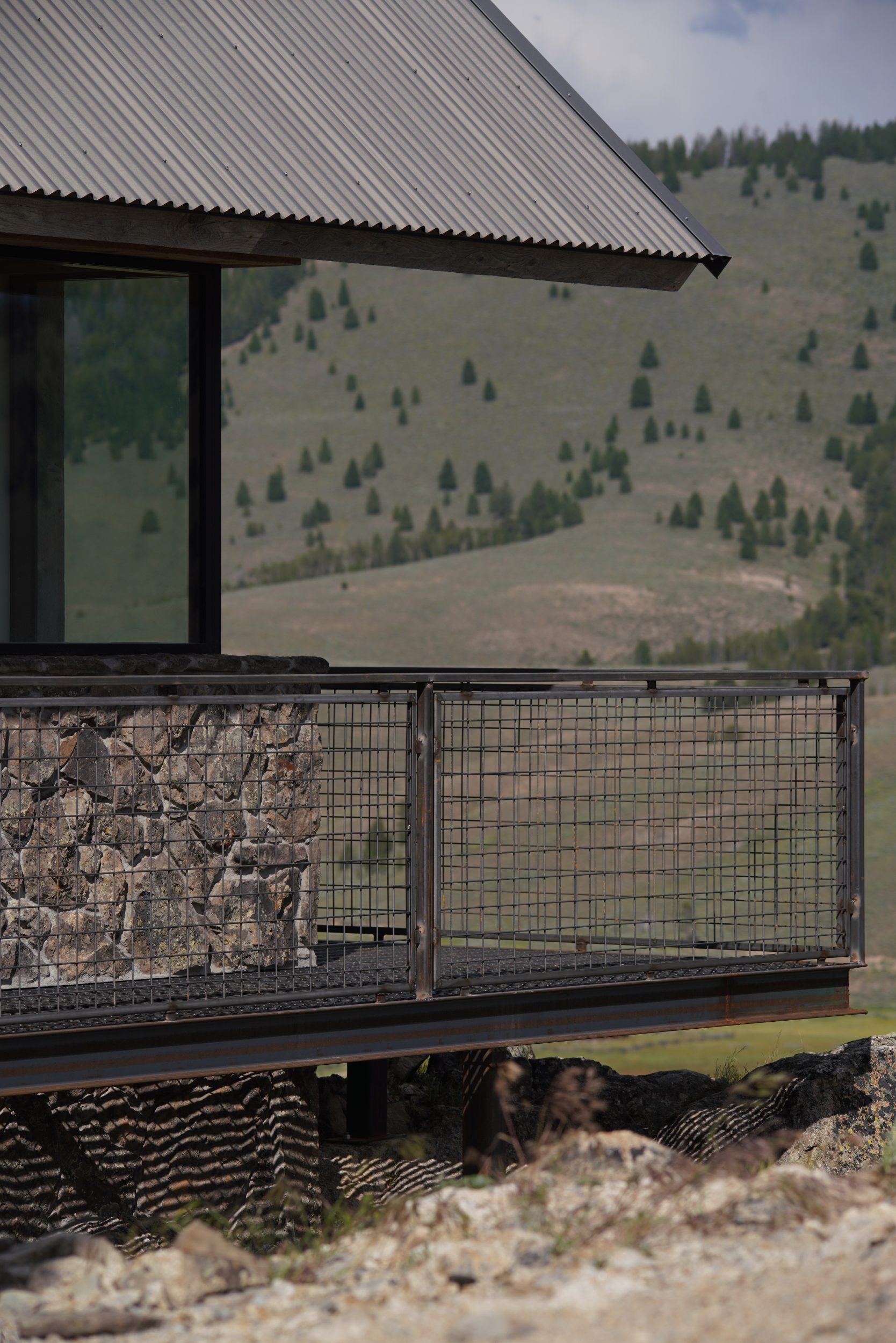 Stanley Idaho Architecture Cliff Lookout